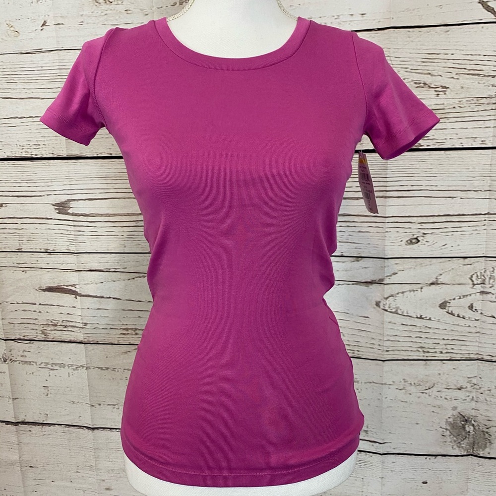 J Crew Ribbed Solid T-Shirt NWT